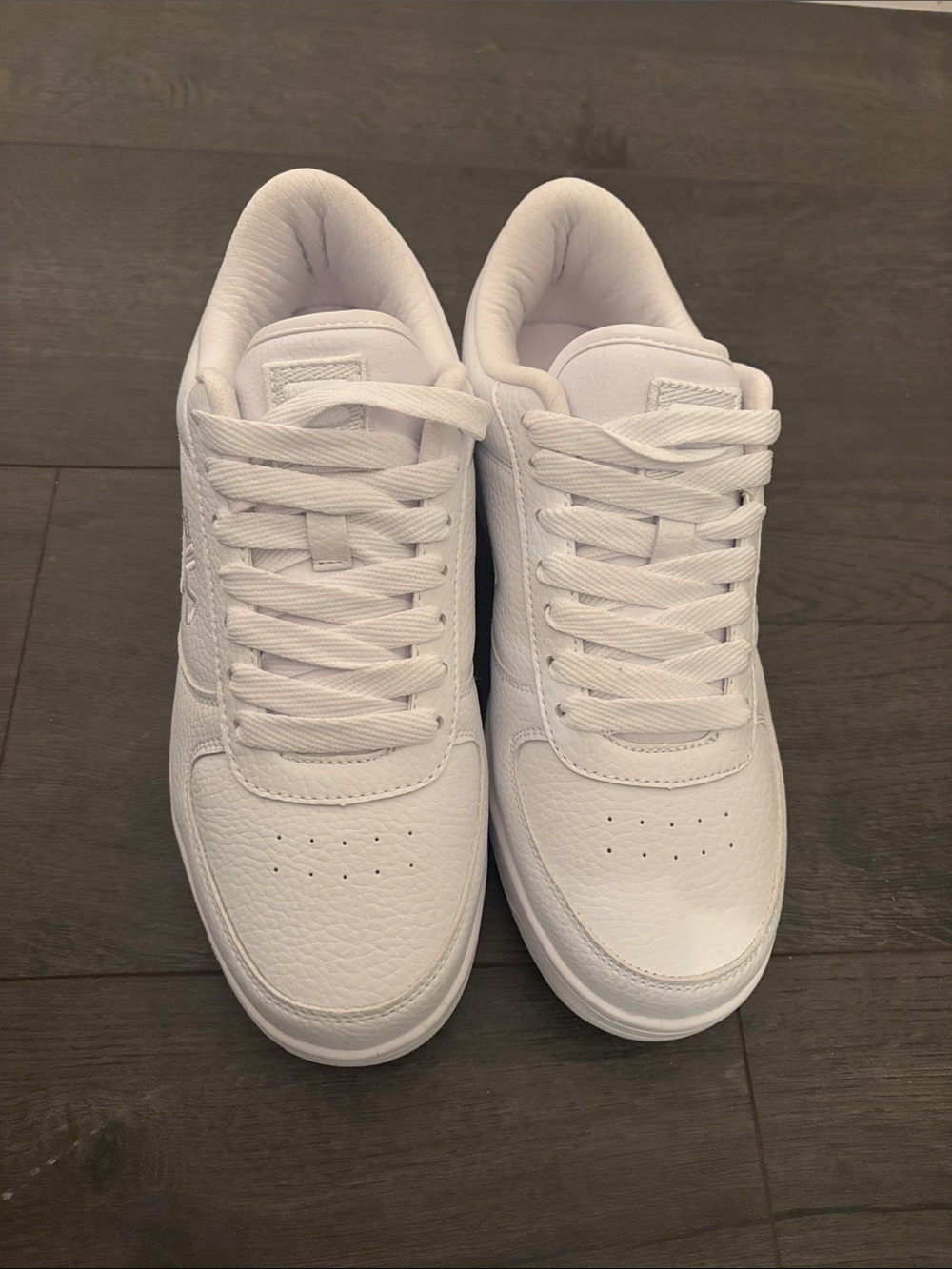 Fila Women's All-White Classic Low-Top Sneakers